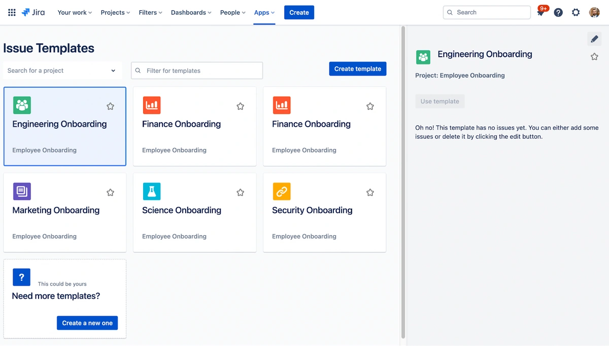 Modern office with diverse team using Jira for efficient onboarding